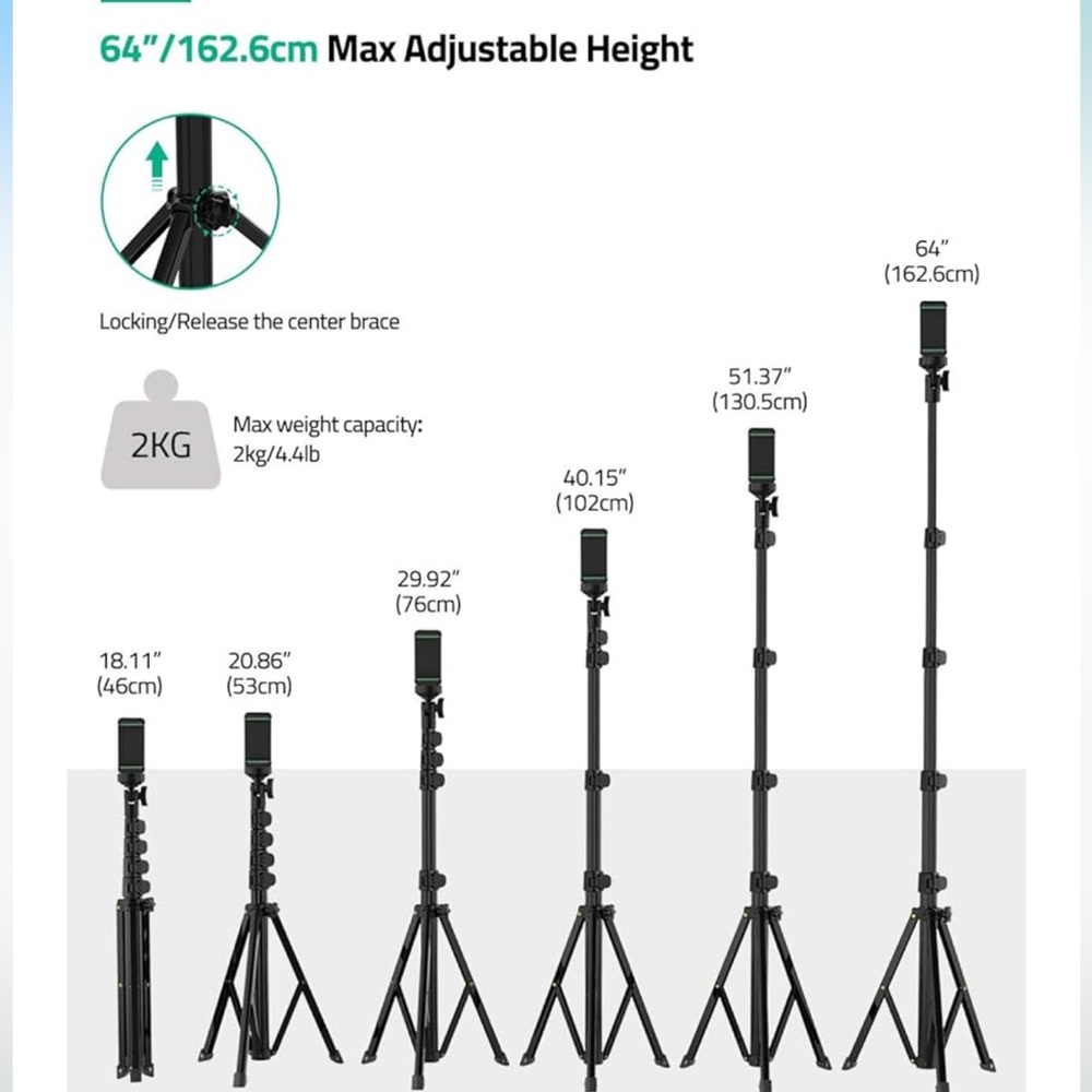 Extendable iPhone Tripod with Remote - Picture 4 of 9